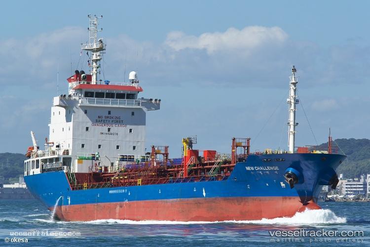 New-Challenge - Chemical Oil Products Tanker vessel registered in South Korea