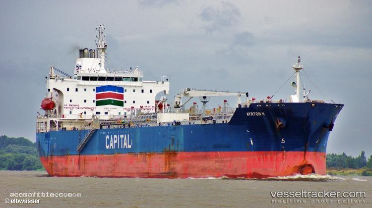 Seaways-Oak - Chemical Oil Products Tanker vessel registered in Liberia