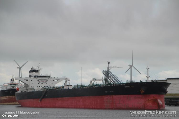 Karolos - Crude Oil Tanker vessel registered in Liberia