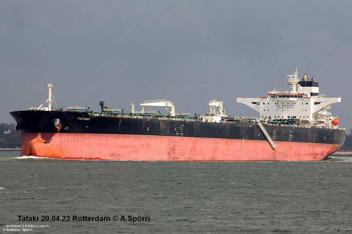 Tataki - Crude Oil Tanker vessel registered in Liberia