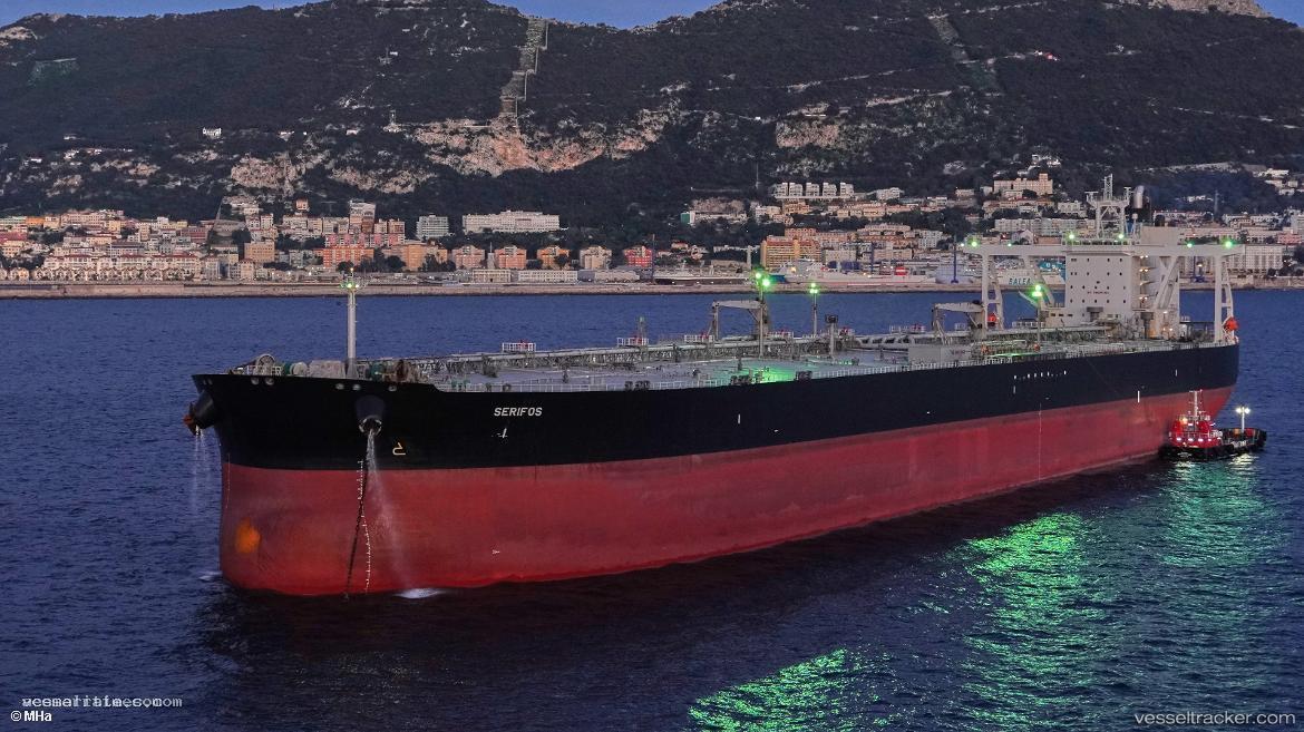 Serifos - Crude Oil Tanker vessel registered in Liberia