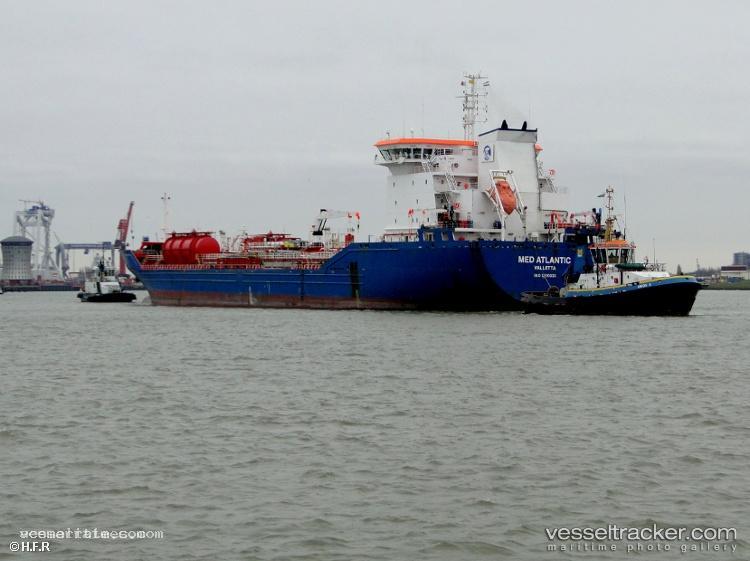 Med-Atlantic - Chemical Oil Products Tanker vessel registered in Malta