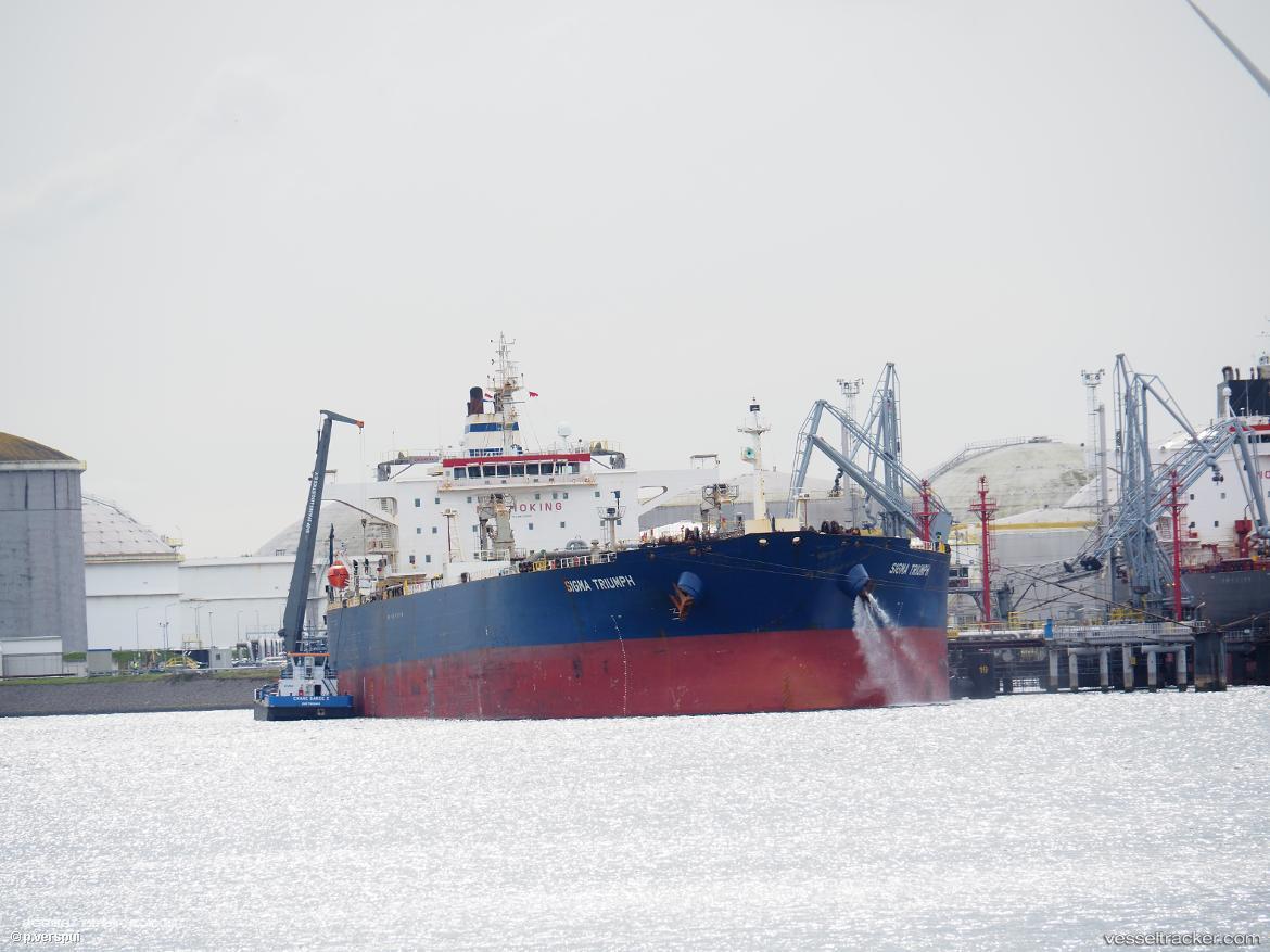 Sigma-Triumph - Crude Oil Tanker vessel registered in Liberia
