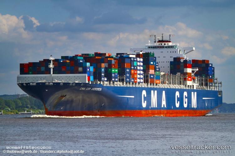 Cma-Cgm-Andromeda - Container Ship vessel registered in Malta