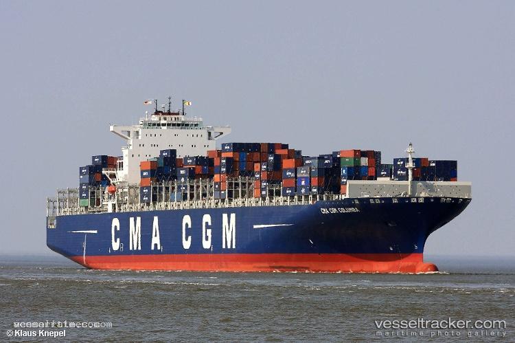 Cma-Cgm-Columba - Container Ship vessel registered in Malta