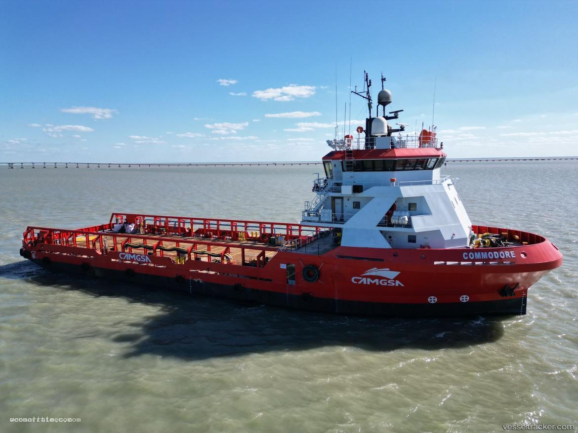 Commodore - Offshore Tug Supply Ship vessel registered in Saint Vincent and the Grenadines