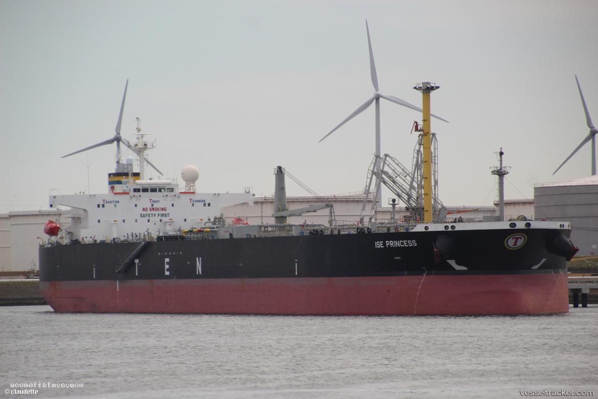 Ise-Princess - Crude Oil Tanker vessel registered in Liberia