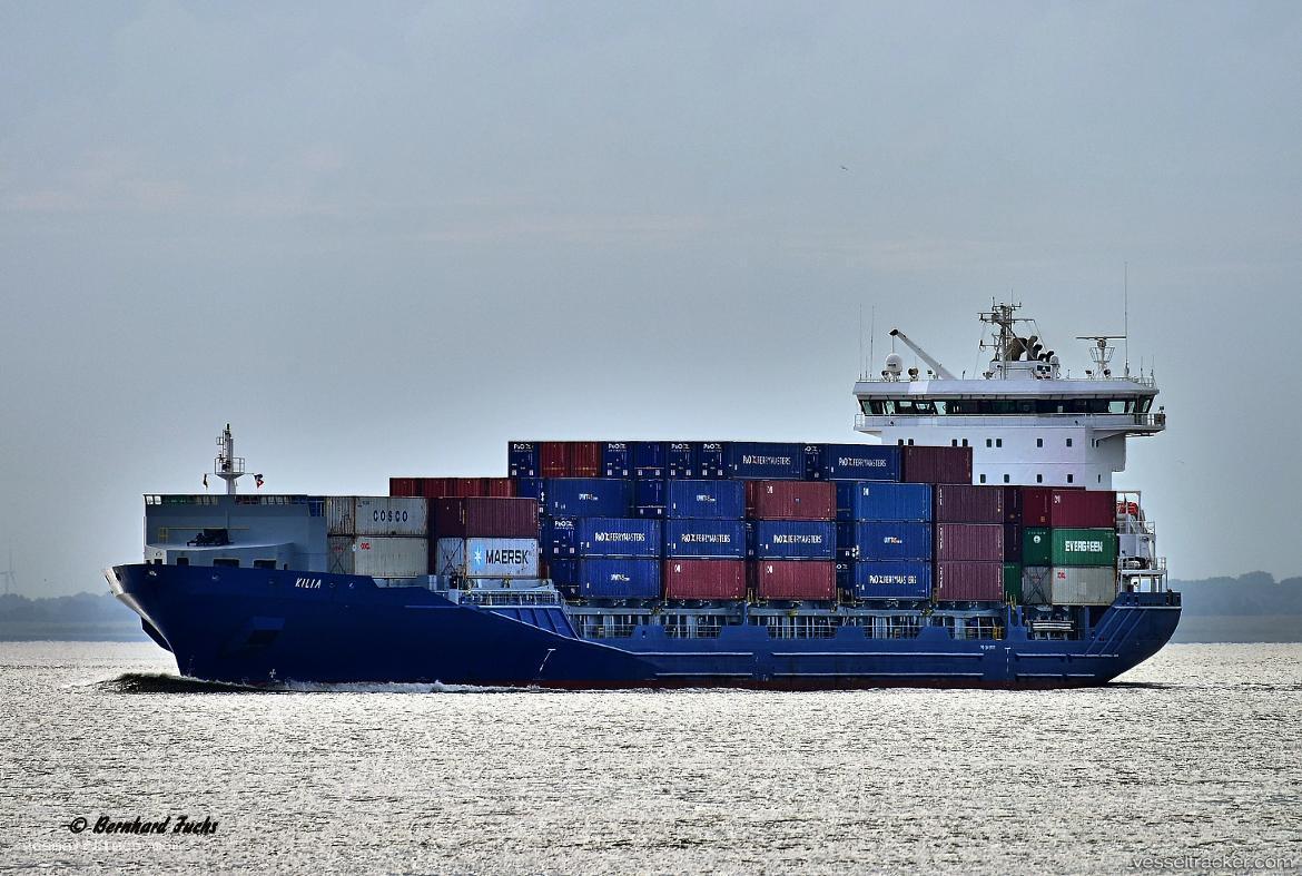 Kilia - Container Ship vessel registered in Portugal