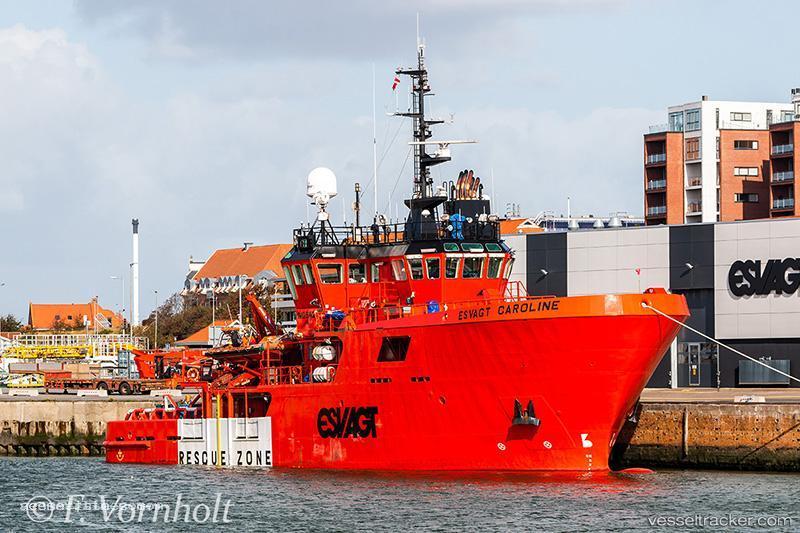 Esvagt-Caroline - Standby Safety Vessel vessel registered in Denmark
