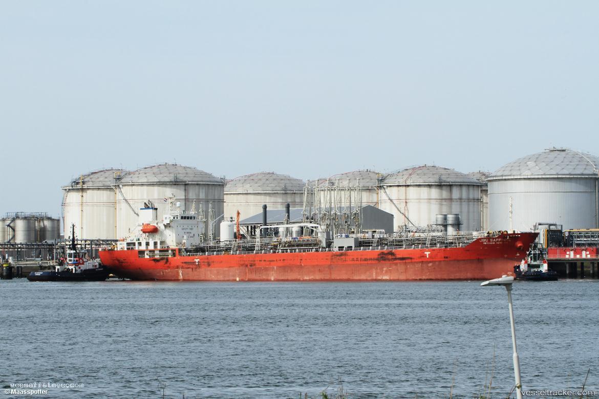 Jbu-Sapphire - Chemical Oil Products Tanker vessel registered in South Korea