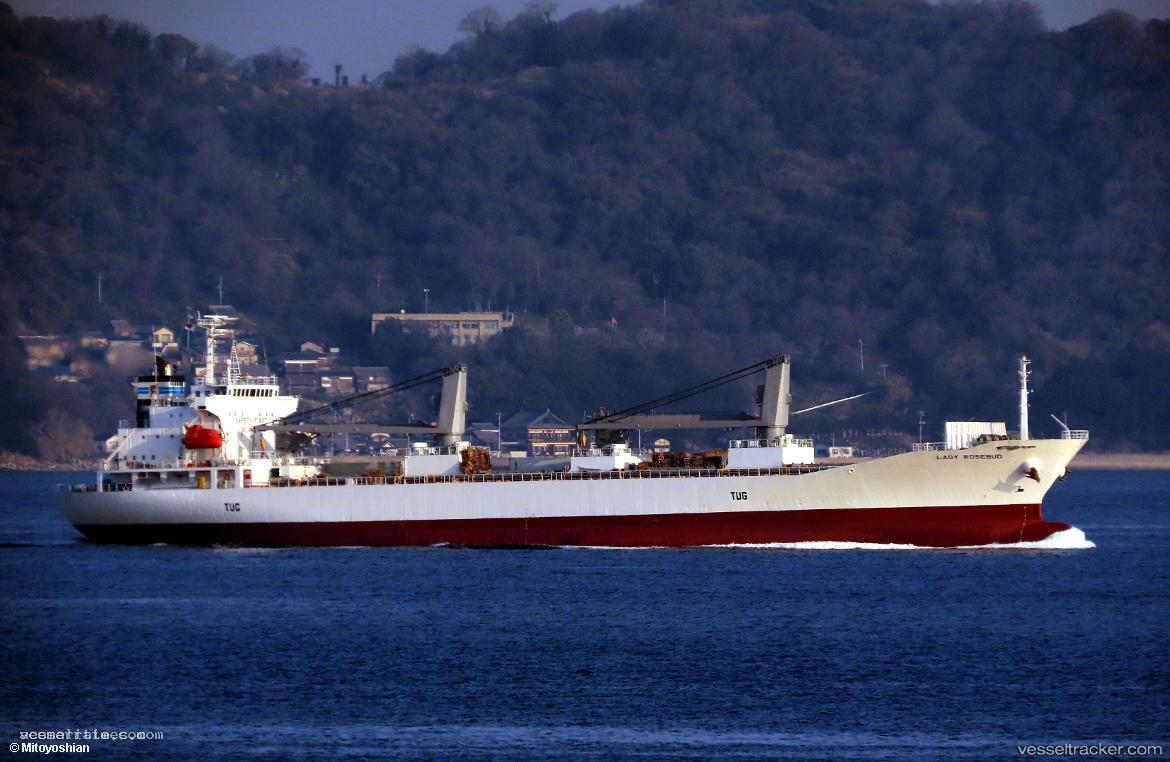 Lady-Rosebud - Refrigerated Cargo Ship vessel registered in Panama