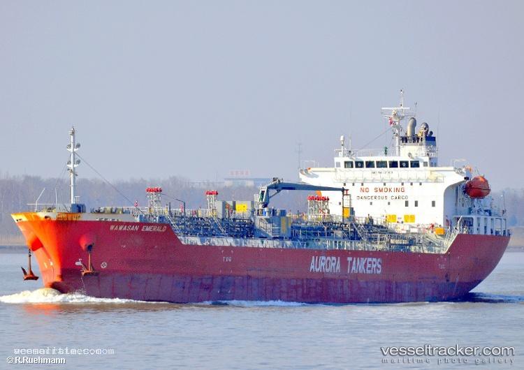 Dm-Emerald - Chemical Oil Products Tanker vessel registered in Hong Kong
