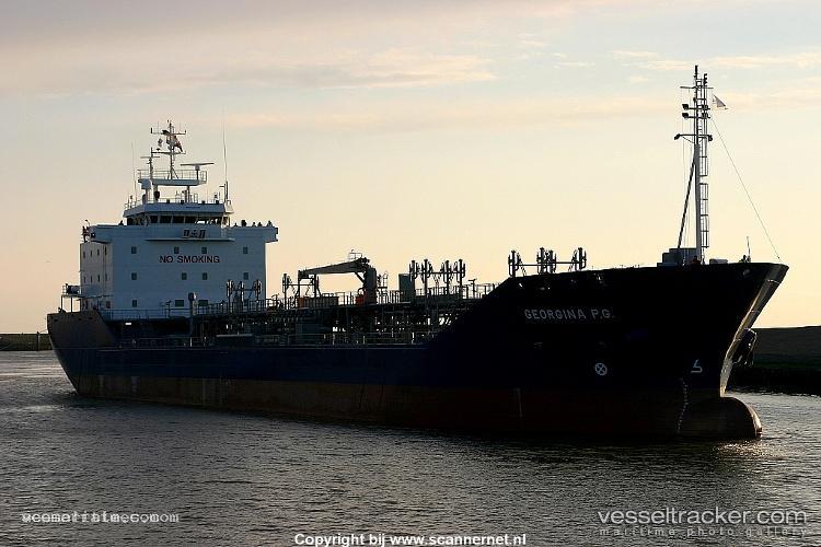 Georgina-P.g - Oil Products Tanker vessel registered in United Kingdom