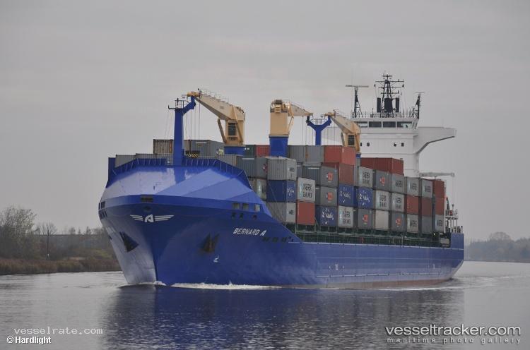 Bernard-A - Container Ship vessel registered in Turkey