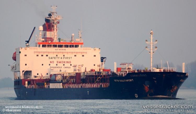 Mtm-Southport - Chemical Oil Products Tanker vessel registered in Singapore