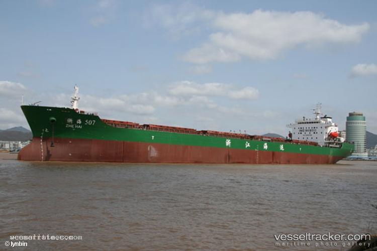 Zhe-Hai-507 - Bulk Carrier vessel registered in China