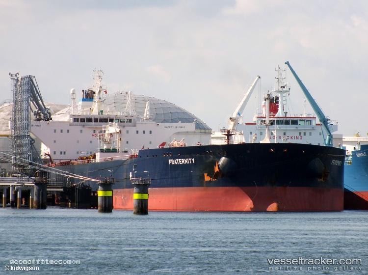 Fraternity - Crude Oil Tanker vessel registered in Belgium