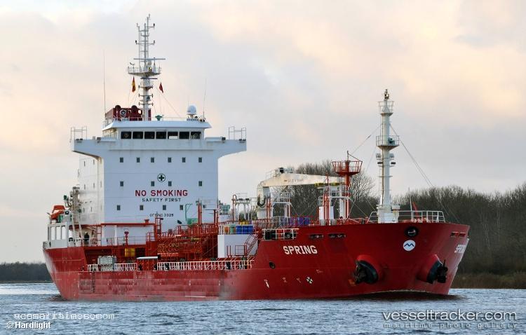 Spring - Chemical Oil Products Tanker vessel registered in Marshall Islands