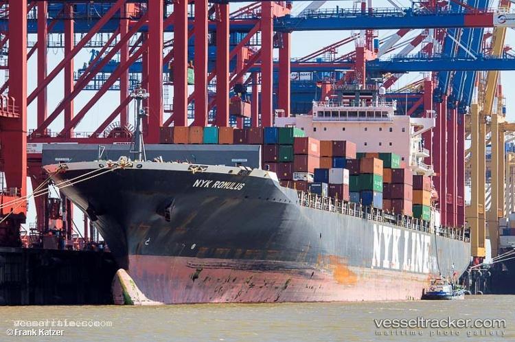 Nyk-Romulus - Container Ship vessel registered in Singapore