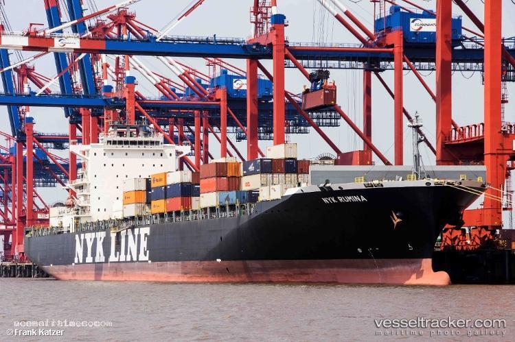 Nyk-Rumina - Container Ship vessel registered in Singapore