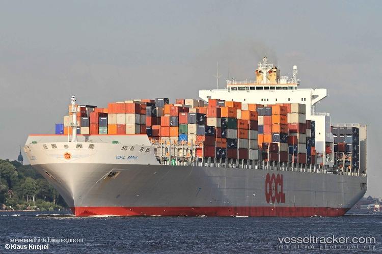 Oocl-Seoul - Container Ship vessel registered in Hong Kong