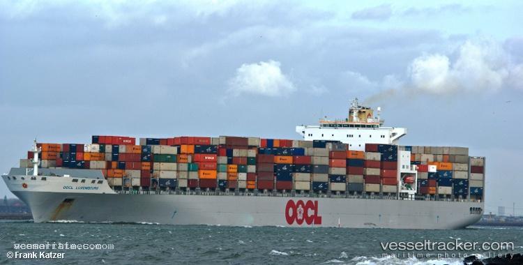 Oocl-Luxembourg - Container Ship vessel registered in Hong Kong
