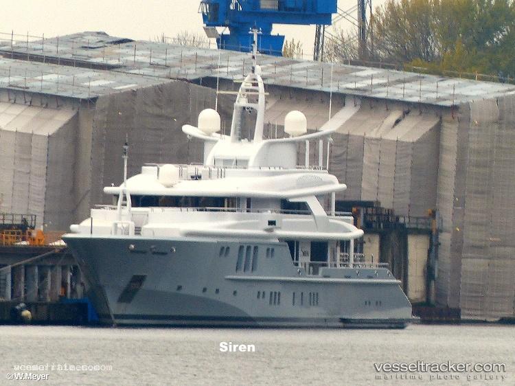 Siren - Yacht vessel registered in Cayman Islands