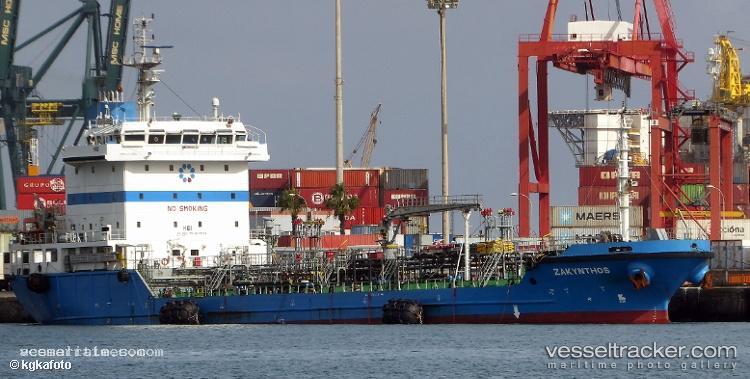 Zakynthos - Oil Products Tanker vessel registered in Cyprus