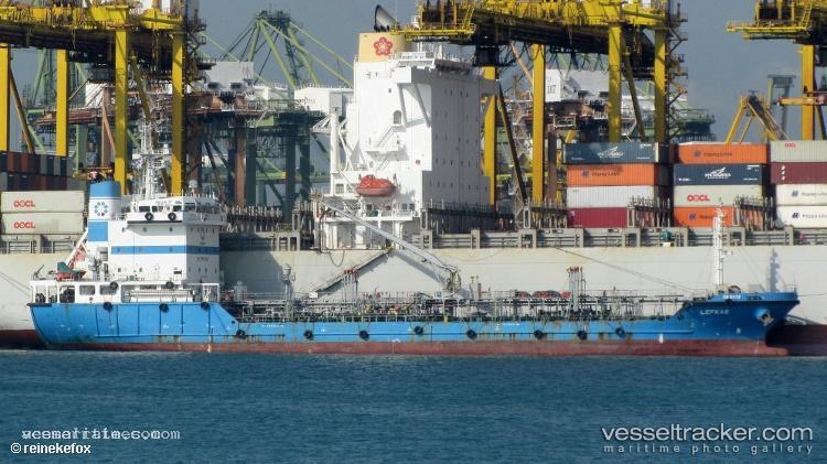 Lefkas - Oil Products Tanker vessel registered in Cyprus