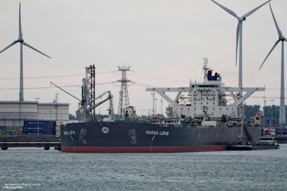 Maran-Lupus - Crude Oil Tanker vessel registered in Greece