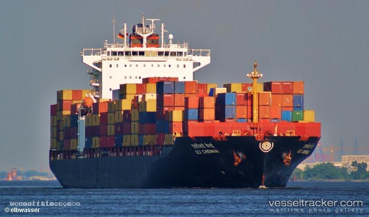 Sci-Chennai - Container Ship vessel registered in India