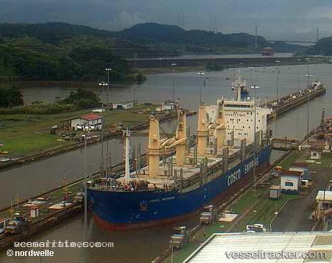 Cosco-Wuyishan - Wood Chips Carrier vessel registered in Hong Kong