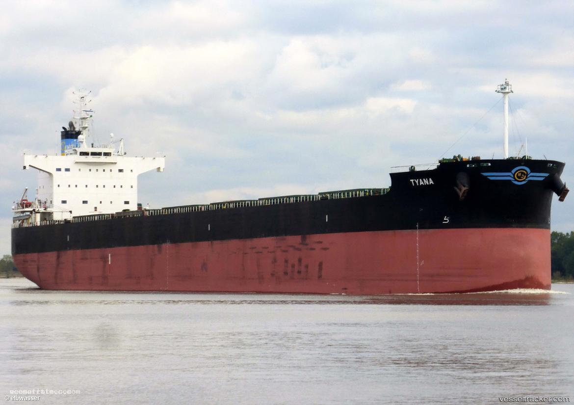 Tyana - Bulk Carrier vessel registered in Marshall Islands