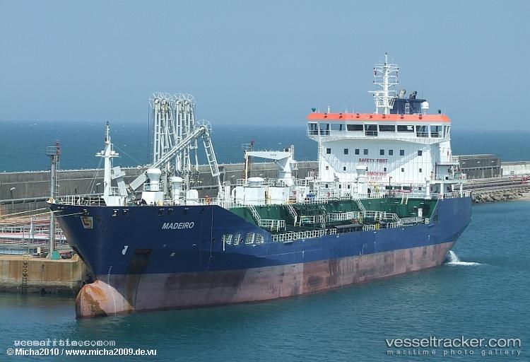 Mt-Madeiro - Chemical Oil Products Tanker vessel registered in Malta