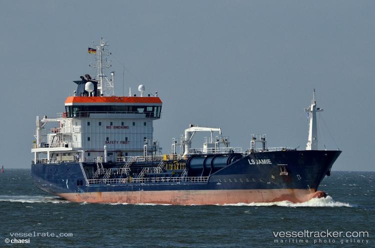 Castorwater - Chemical Oil Products Tanker vessel registered in Gibraltar