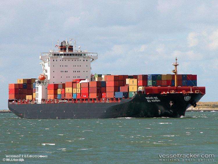 Sci-Mumbai - Container Ship vessel registered in India