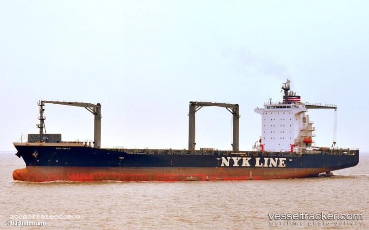 Nyk-Paula - Container Ship vessel registered in Panama