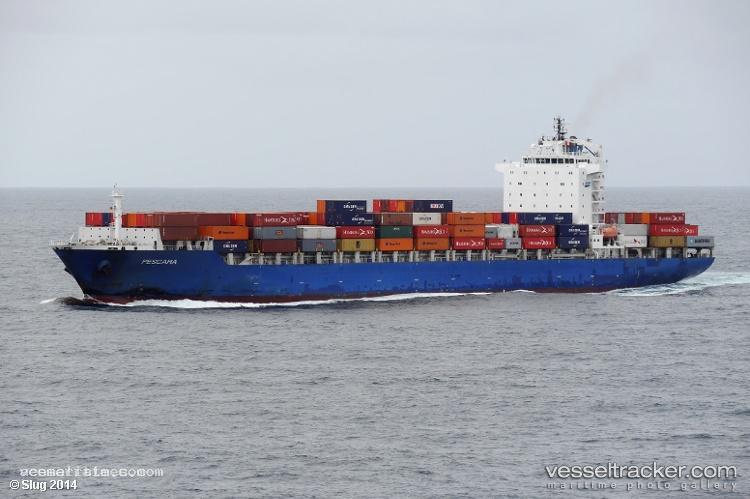 Hansa-Africa - Container Ship vessel registered in Liberia