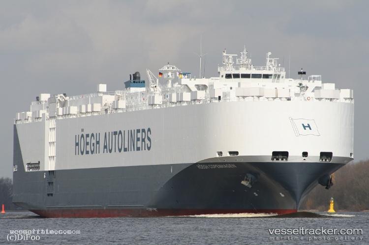 Hoegh-Copenhagen - Vehicles Carrier vessel registered in Norway