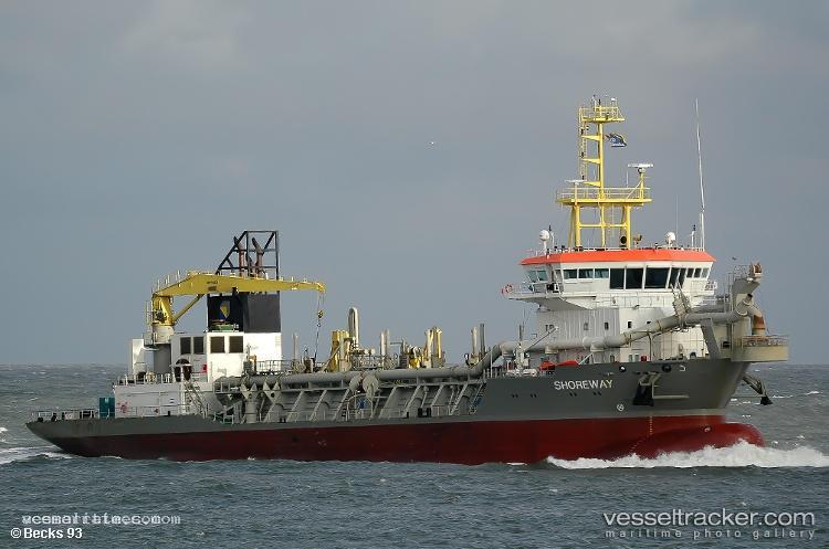 Shoreway - Hopper Dredger vessel registered in Cyprus
