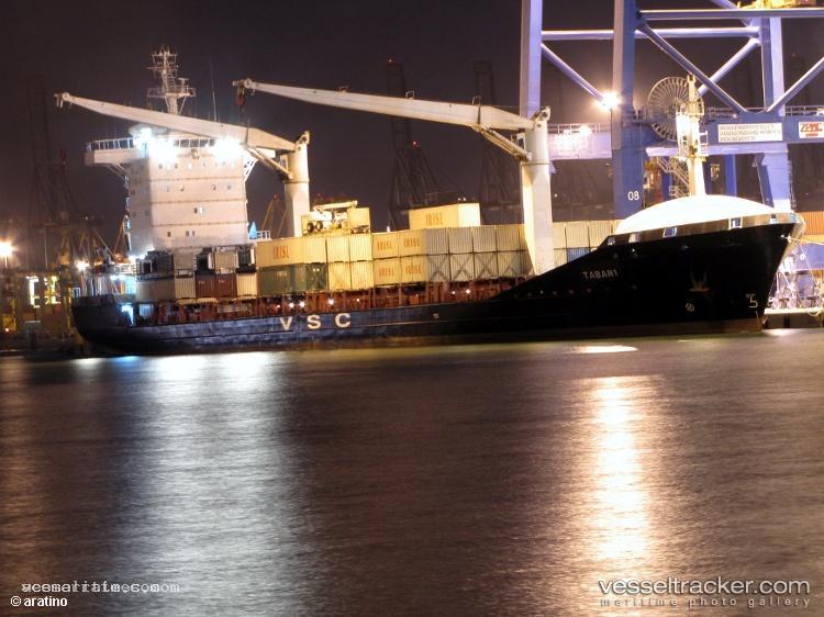 Taban-1 - Container Ship vessel registered in Iran