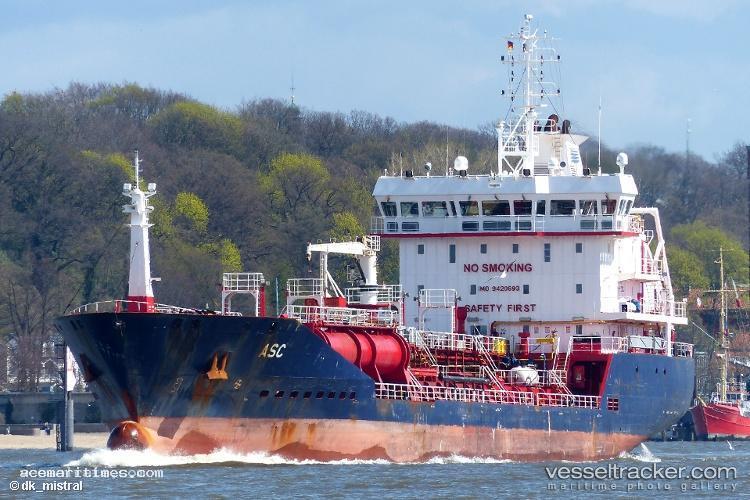 Ada - Chemical Oil Products Tanker vessel registered in Marshall Islands