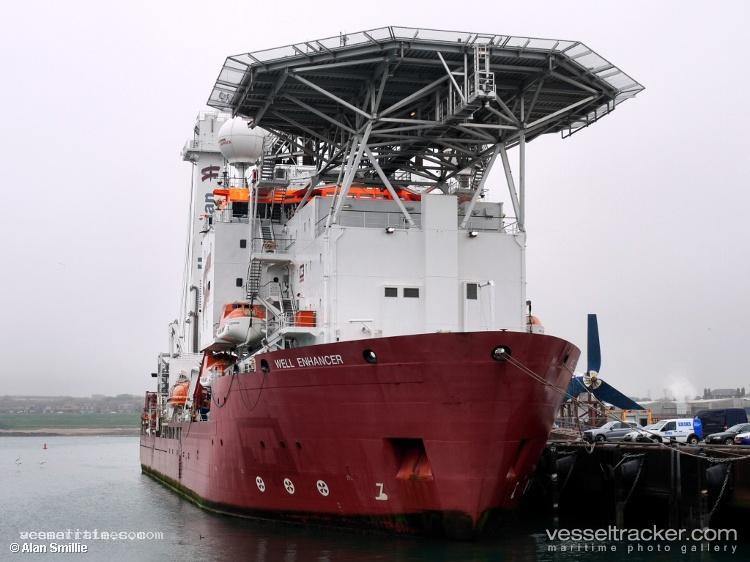 Well-Enhancer - Well Stimulation Vessel vessel registered in United Kingdom