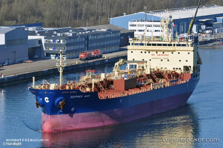 Mari-Galaxy - Chemical Oil Products Tanker vessel registered in Singapore