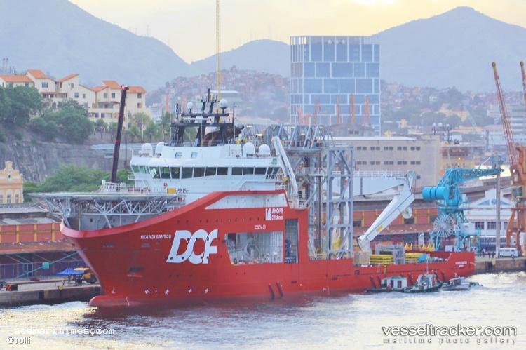 Akofs-Santos - Well Stimulation Vessel vessel registered in Brazil