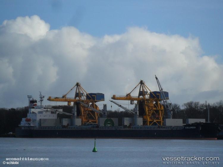 Columbia - Bulk Carrier vessel registered in Liberia