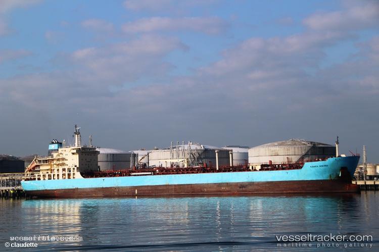 Karen-Maersk - Chemical Oil Products Tanker vessel registered in Denmark