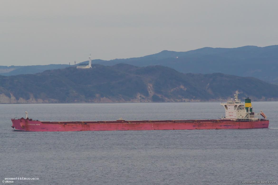 Georgina-Hope - Bulk Carrier vessel registered in Hong Kong