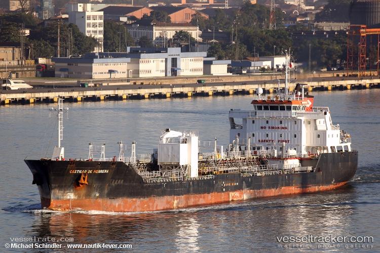 Castillo-De-Herrera - Chemical Oil Products Tanker vessel registered in Brazil