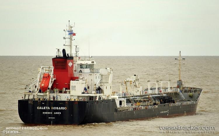 M-t-Caleta-Rosario - Chemical Oil Products Tanker vessel registered in Argentina